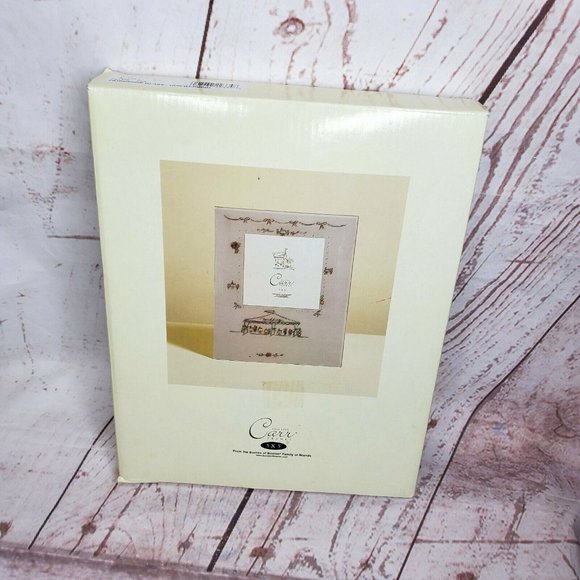 Carr Frames 5x5 Parisienne Glass Our Wedding Picture Frame - Picture 1 of 7